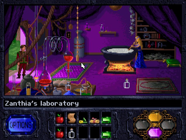 Zanthia's laboratory